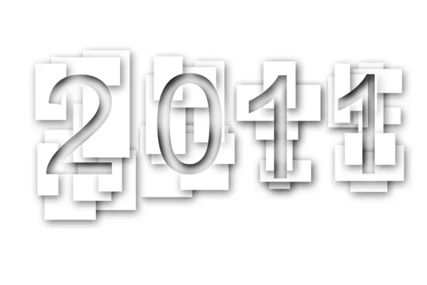 Feliz Año Nuevo 2015 Diseño Texto — Foto de Stock