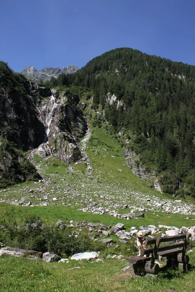 Vista Panorâmica Paisagem Majestosa Dos Alpes — Fotografia de Stock