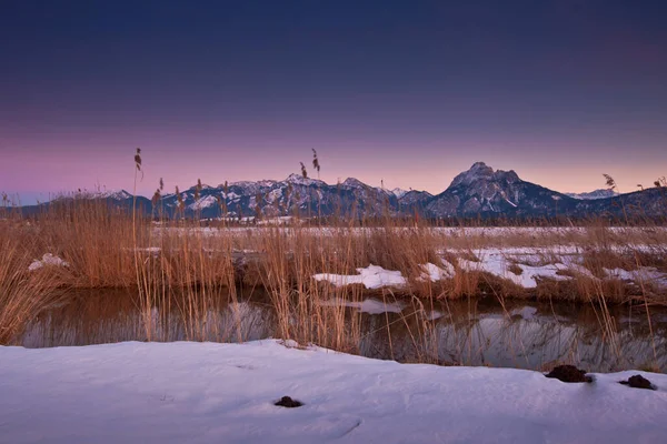 Görkemli Alp Manzarası Manzarası — Stok fotoğraf