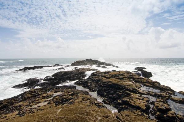 Hermosa Vista Orilla Del Mar — Foto de Stock