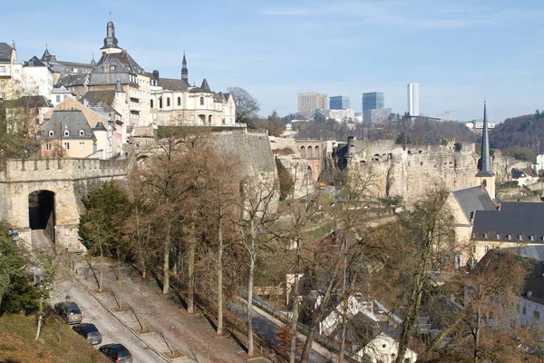 Pequeno País Europeu Luxemburgo Rodeado Pela Bélgica França Alemanha — Fotografia de Stock