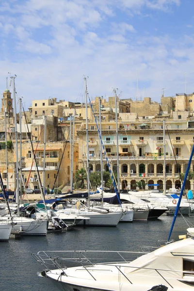 Crowds Port Sliema — Stock Photo, Image