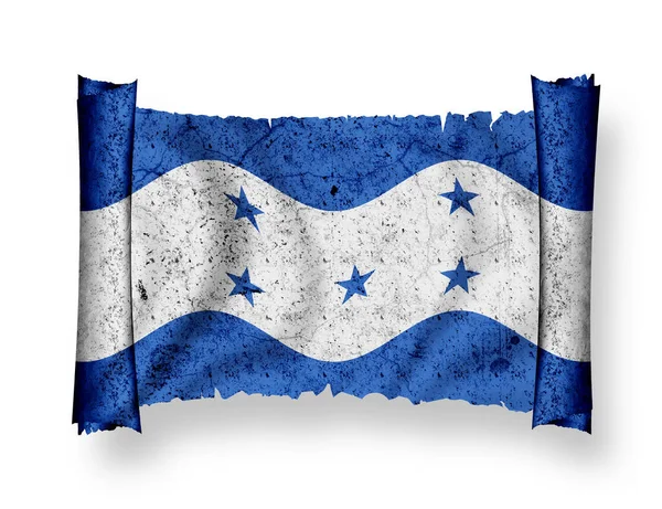 Σημαία Ονδούρας Σημαία Χώρας — Φωτογραφία Αρχείου