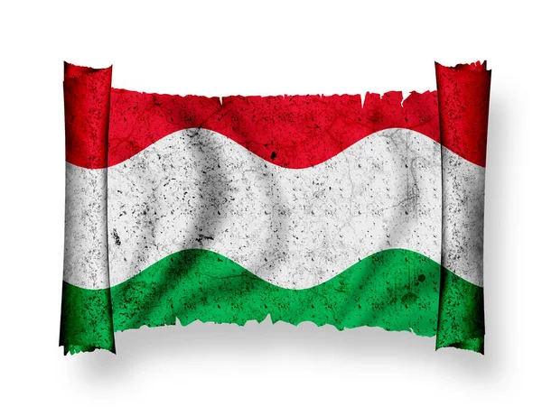 Bandiera Dell Ungheria Bandiera Nazionale — Foto Stock