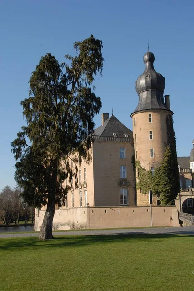 Vista Del Castello Schwerin Germania — Foto Stock