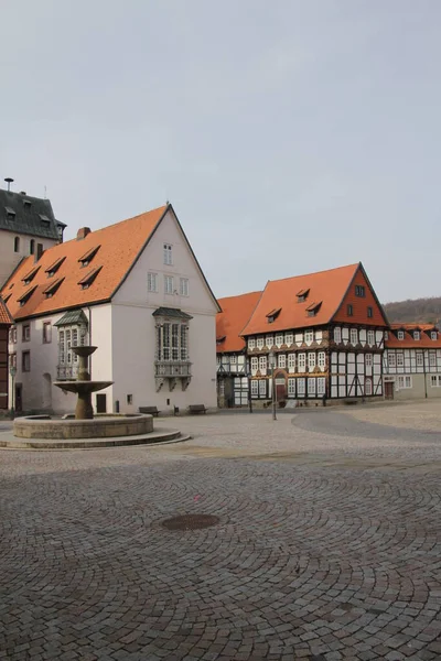 Staden Centrala Bad Gandersheim — Stockfoto