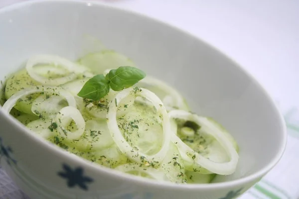 Closeup View Fresh Tasty Salad — Stock Photo, Image