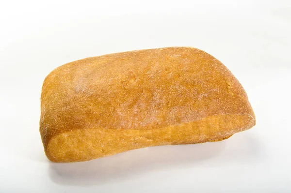 Brood Witte Achtergrond — Stockfoto
