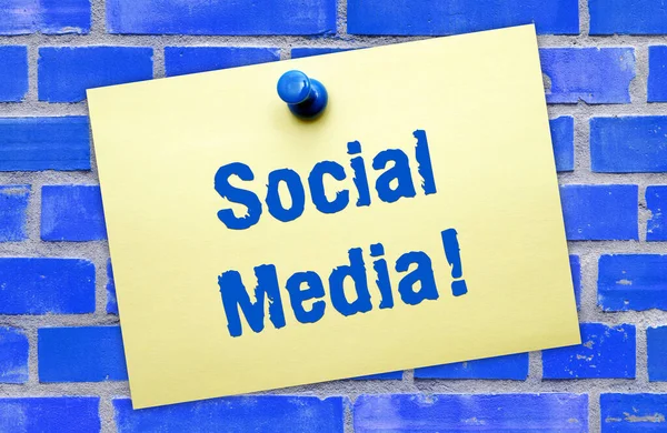 Social Media Business Concept — Stock Photo, Image