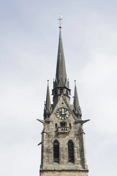 Vista Panoramica Della Vecchia Chiesa — Foto Stock