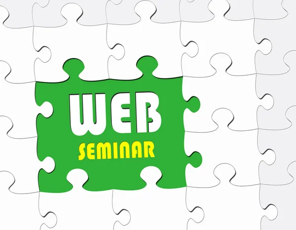 Seminario Web Concepto Ebusiness — Foto de Stock