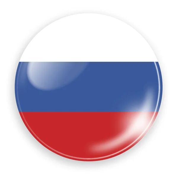 Ilustracja Wektorowa Flagi Rosyjskiej — Zdjęcie stockowe