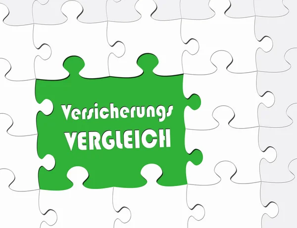 Puzzle Mit Wortbegriffen Das Konzept Der Teamarbeit — Stockfoto