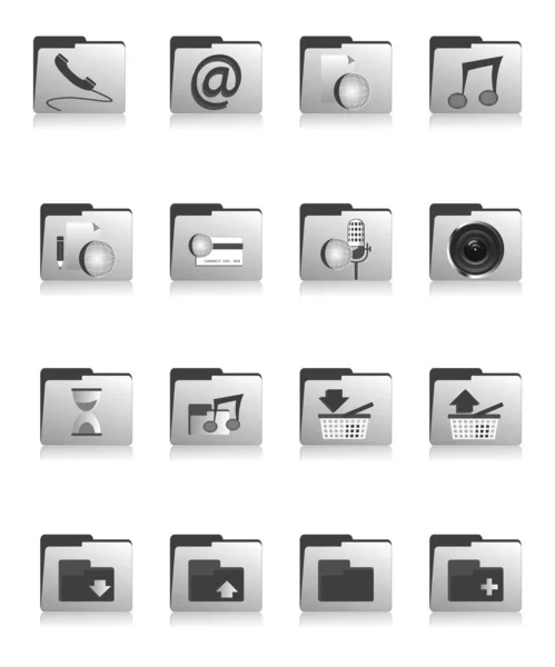 Graphic Web Icons Menu Icons — Stock Photo, Image