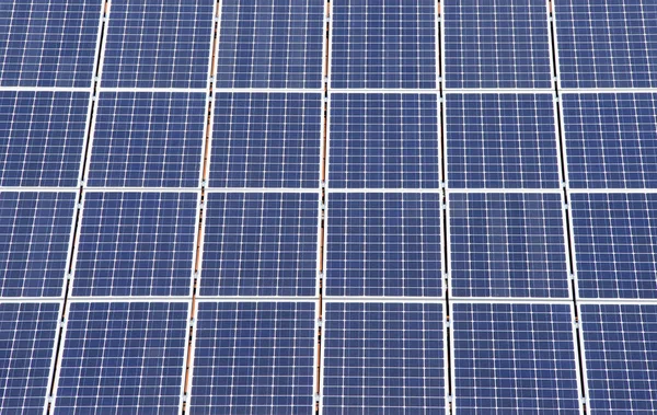 Painéis Solares Eletricidade Fotovoltaica — Fotografia de Stock