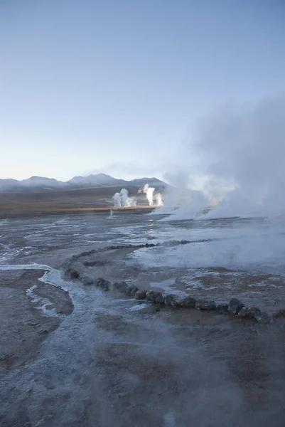 Iceland Ice Lagoon Yellowstone National Park — Stock Photo, Image