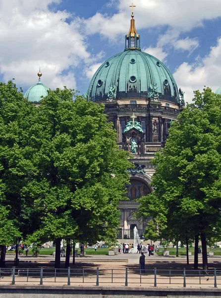 Katedra Berlinie Niemcy Berlin — Zdjęcie stockowe