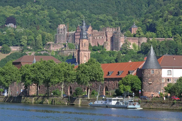 Iglesia Castillo Espíritu Santo Heidelberg — Foto de Stock