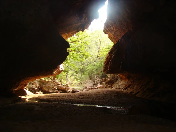 Tunnel Creek Oeste Austrália — Fotografia de Stock