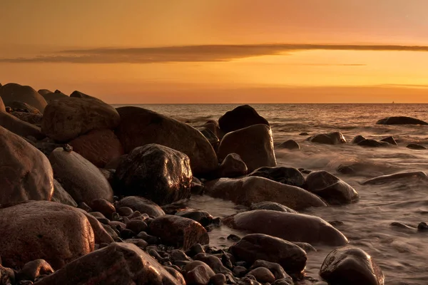Балтийское Море Меловые Скалы — стоковое фото
