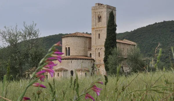 Toscana Landskap Kreta Senesi Toscana — Stockfoto