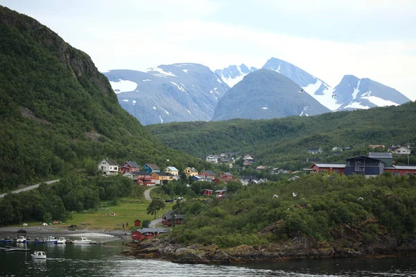 Norge Natur Landskap Bakgrund — Stockfoto