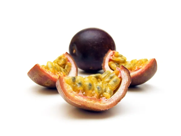 Плод Страсти Passiflora Edulis — стоковое фото