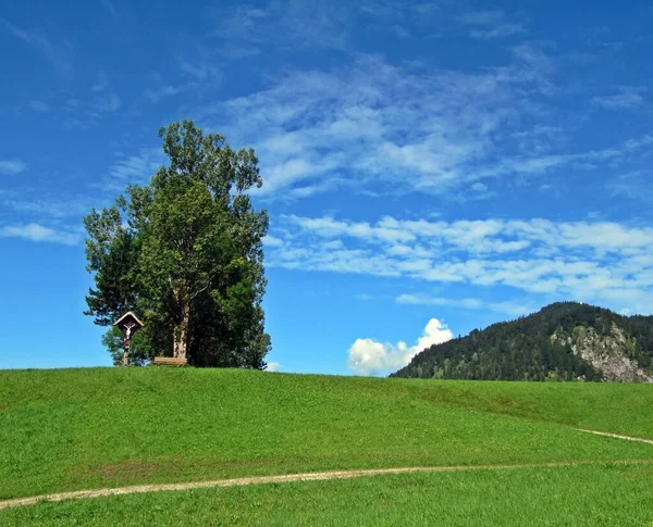 Guds Vej Vandresti Chiemgau - Stock-foto