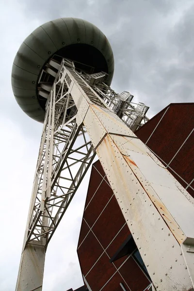 Industriellt Kraftverk Luften — Stockfoto