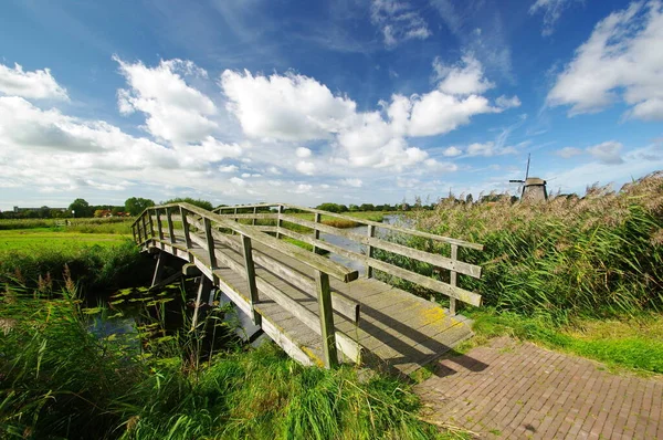 Waterscape Alkmaar North Holland — Stock Photo, Image