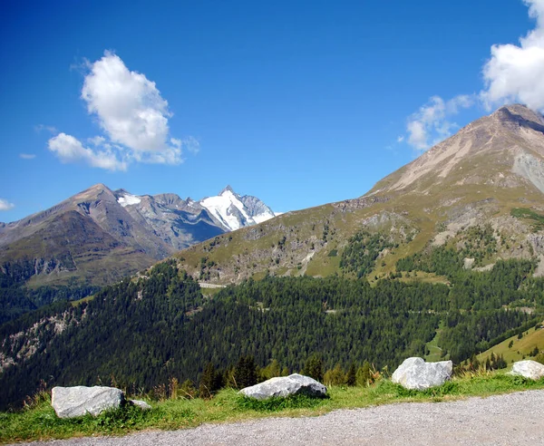 Grossglockner Vysoká Alpská Silnice — Stock fotografie