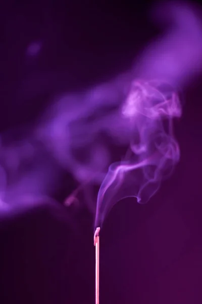 Fumaça Dos Paus Incenso — Fotografia de Stock