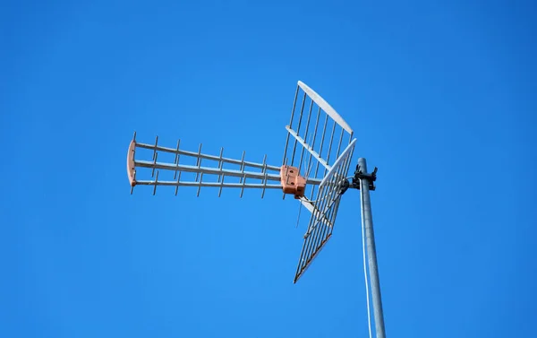 Antenna Roof House — Stock Photo, Image