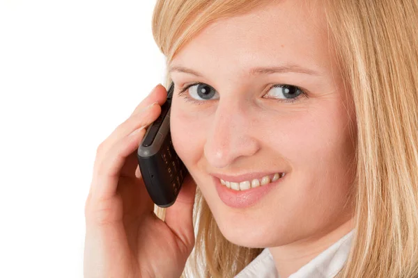 Jeune Femme Affaires Téléphone Images De Stock Libres De Droits