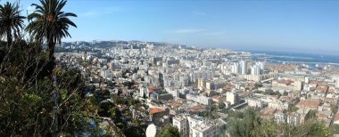 Algiers capital of Algeria clipart