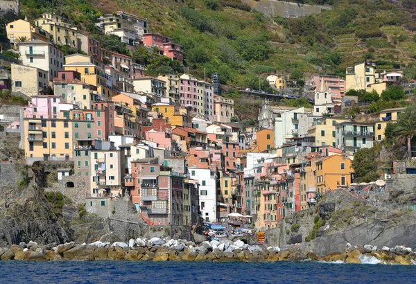 Riomaggiore Comune Della Provincia Spezia — Foto Stock