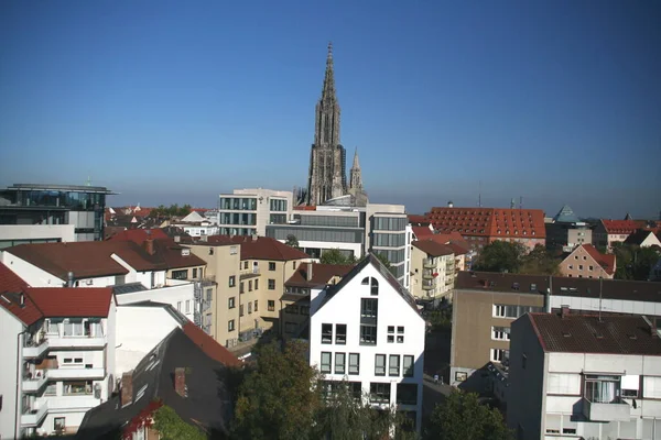 Vacker Utsikt Över Vackra Medeltida Katedralen Arkitektur — Stockfoto