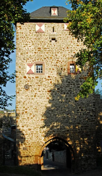 Παλιά Πόλη Στην Πόλη Του Rothenburg Der Tauber — Φωτογραφία Αρχείου