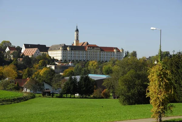 Były Klasztor Benedyktynów Ochsenhausen — Zdjęcie stockowe