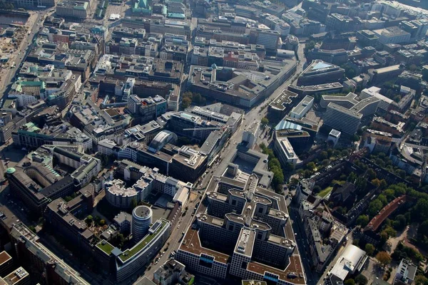 Flygfoto Över Hamburg — Stockfoto