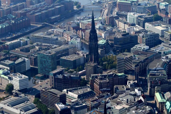 Hamburg Hava Manzarası — Stok fotoğraf