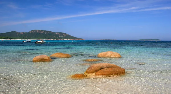 Bahía Aleria Córcega — Foto de Stock