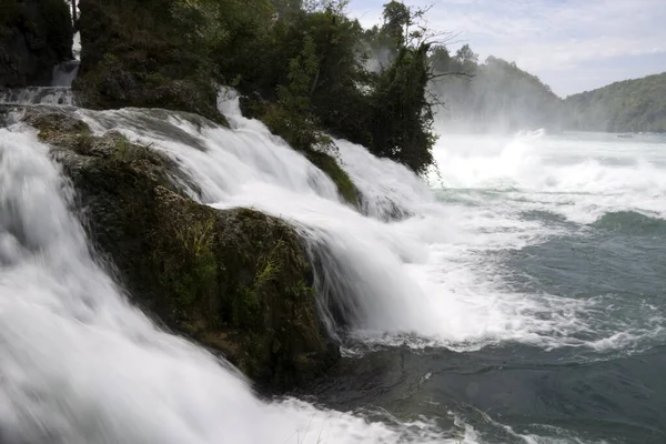 Bellezza Della Natura Flusso Fluviale Cascata — Foto Stock