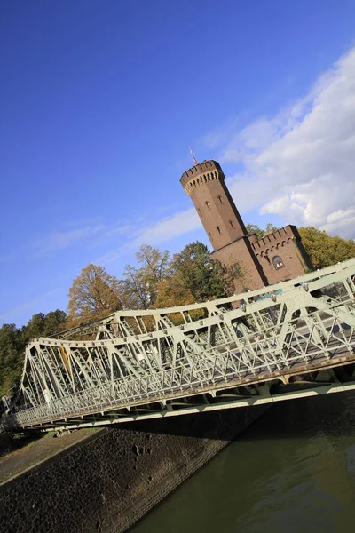 Szenischer Blick Auf Die Architektur Der Brückenkonstruktion — Stockfoto