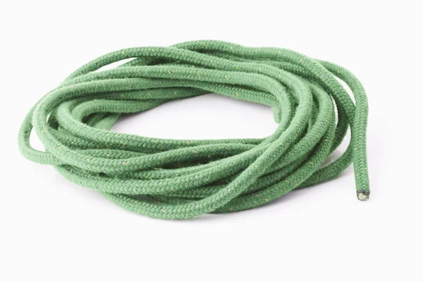흰색으로 녹색과 파란색 스카프 — 스톡 사진