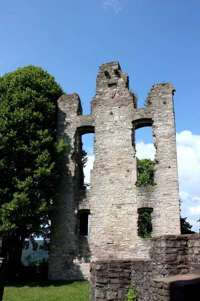 Vue Panoramique Sur Architecture Majestueuse Château Médiéval — Photo