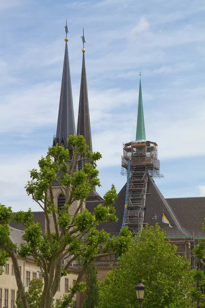 Petit Pays Européen Luxembourg Entouré Par Belgique France Allemagne — Photo