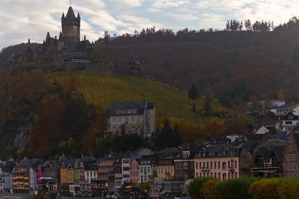 Reichsburg Cochem Німеччині — стокове фото