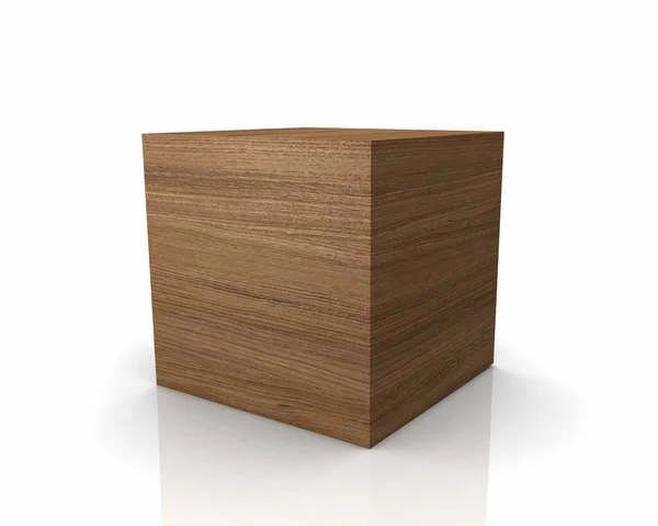 木製のキューブ オークヨーロッパ — ストック写真