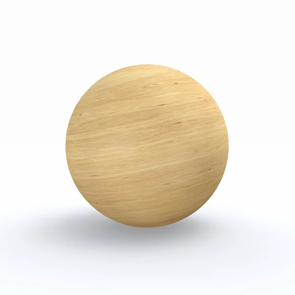 木製ボール 欧州ホーンビーム — ストック写真